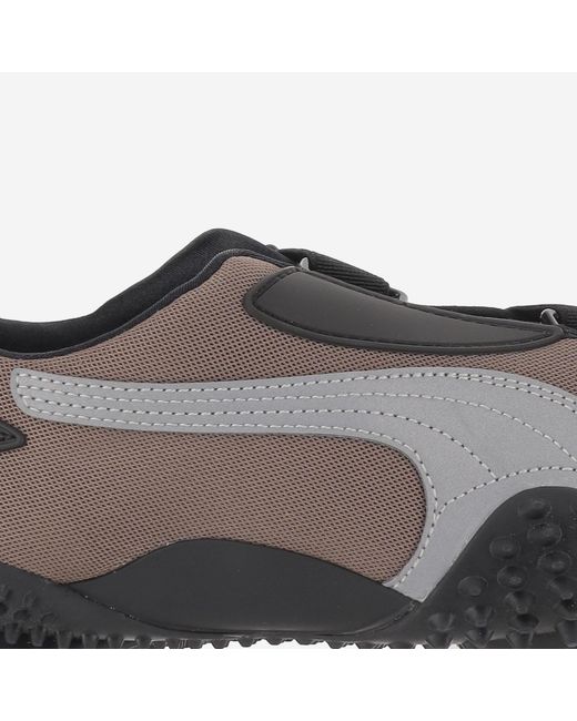 PUMA Gray Mostro Og Sneakers Fabric; Rubber Trainers