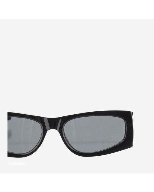 Saint Laurent Black Logo Sunglasses
