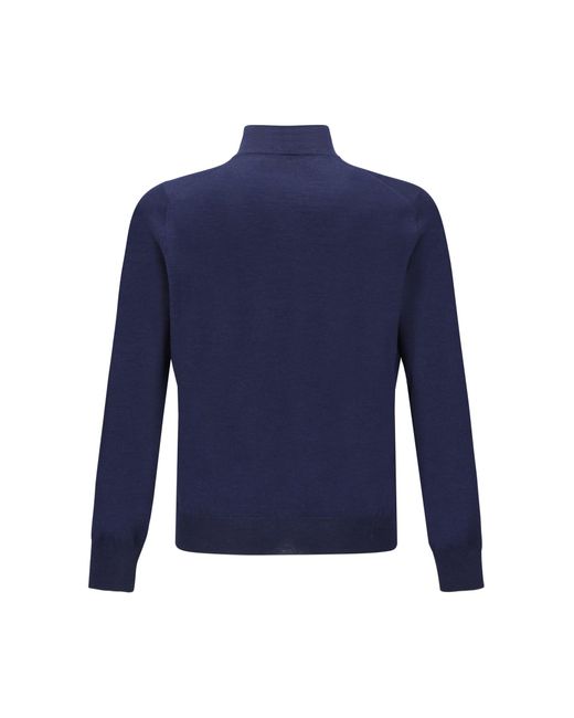 Brunello Cucinelli Blue Knitwear for men