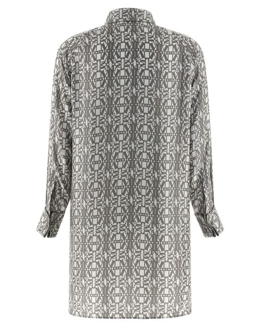 Max Mara Gray 'Grembo' Dress