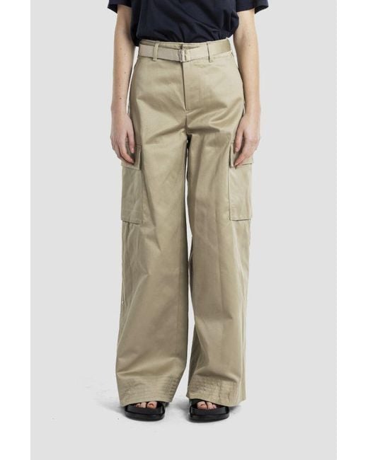 Sacai Natural Cargo Pants Trousers
