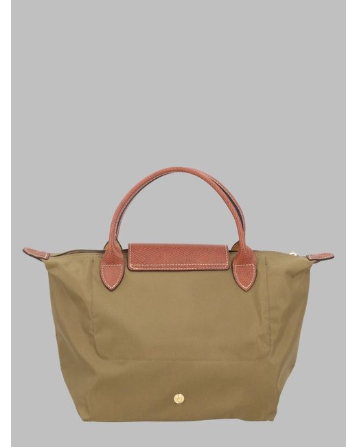 Longchamp Green Handbag Le Pliage Original Polyamide Handbags