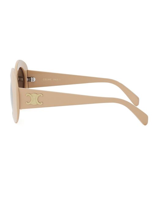 Céline Brown Triomphe Acetato Sunglasses