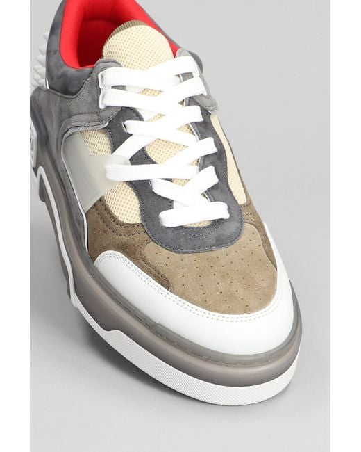 Christian Louboutin Gray Astroloubi Sneakers for men