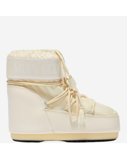 Moon Boot Metallic Icon Low Ankle Boots Polyamide