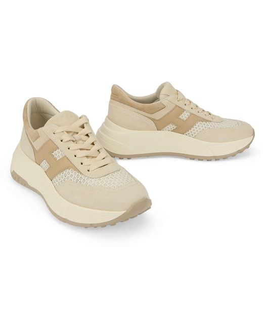 Hogan Natural Sneakers Hi-Fi Calfskin Trainers