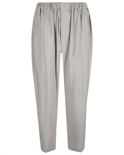 Lemaire Gray Relaxed Trousers