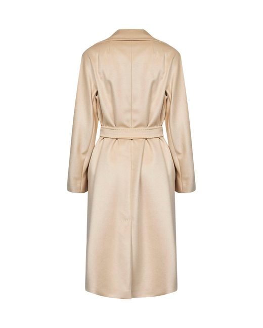 Weekend by Maxmara Natural Wrap Coat Wkdresina Virgin Wool