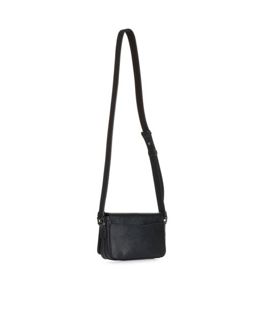 Prada White Shoulder Bag Saffiano Leather Calf for men