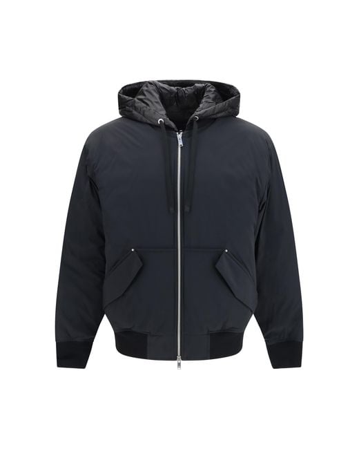 Moose Knuckles Blue Brixton Down Jacket for men
