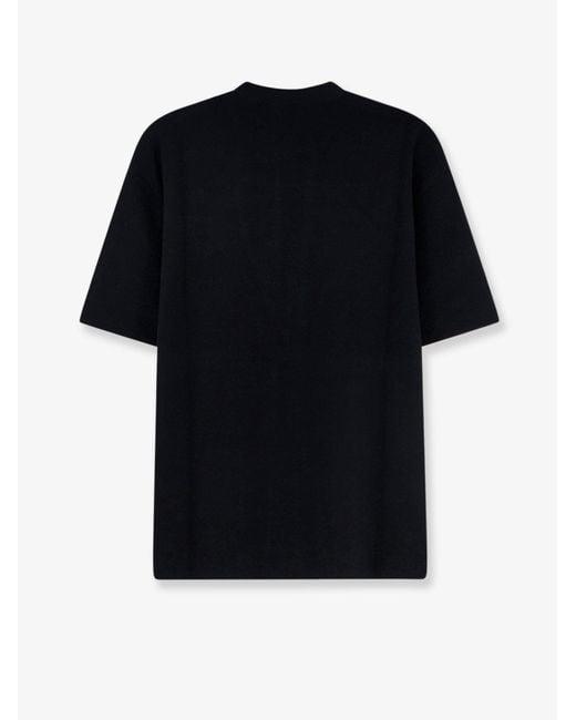 Hevò Black Sweater Crewneck Viscose Blend for men