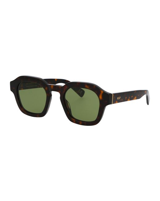 Retrosuperfuture Green Saluto Sunglasses