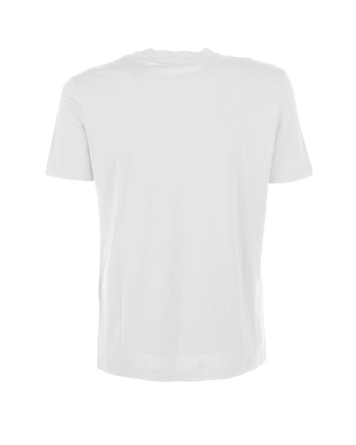 Altea White Cotton T-Shirt for men