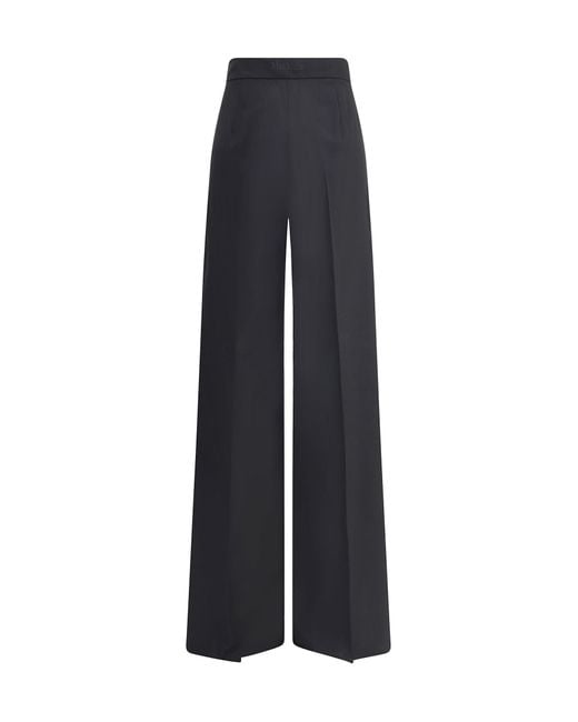 Max Mara Fernet Pants in Blue | Lyst