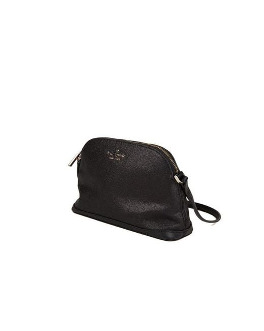 Kate Spade Black Crossbody Glitter Fabric Bags Crossbody-Bags