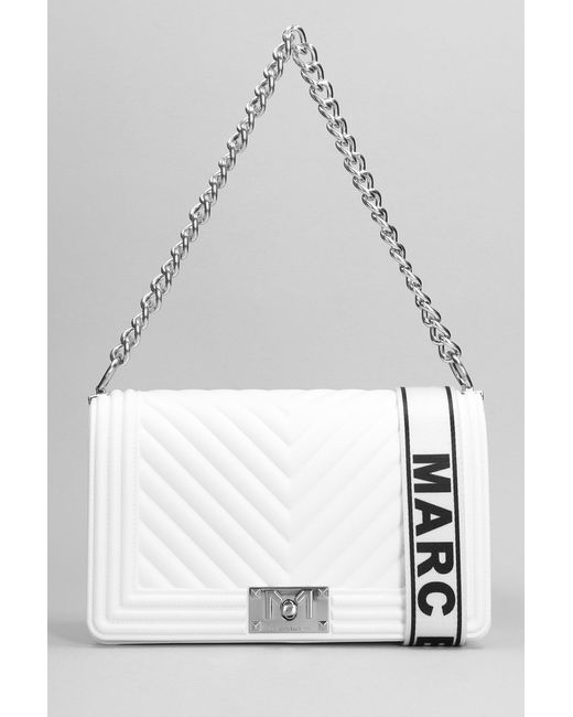 Marc Ellis White Flat M Shoulder Bag
