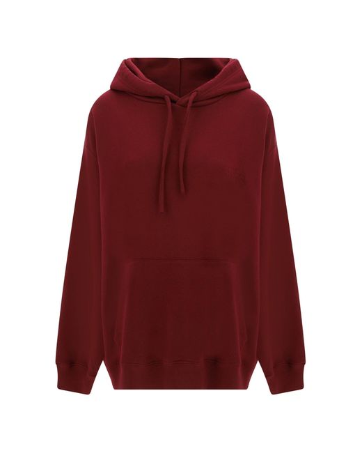 MM6 by Maison Martin Margiela Red Hoodie