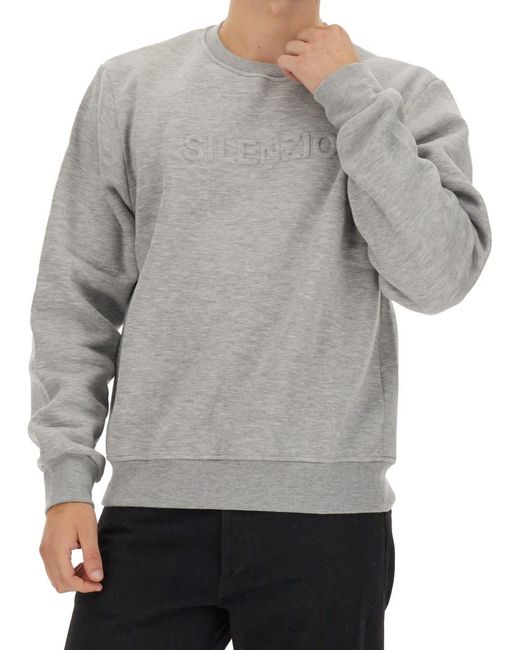 Aspesi Gray Silence Sweatshirt for men