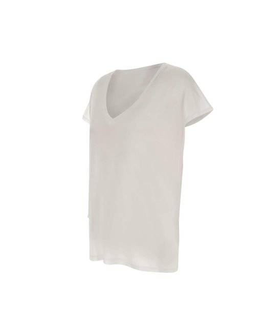 Dondup White Modal T-Shirt