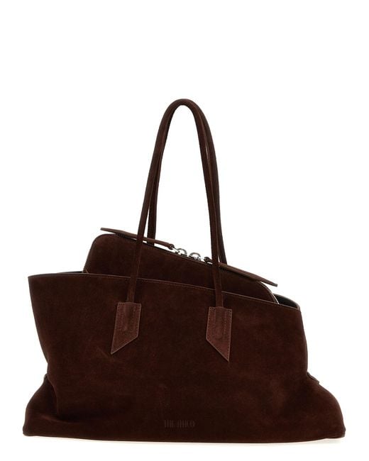 The Attico Brown 'La Passeggiata Medium' Shoulder Bag