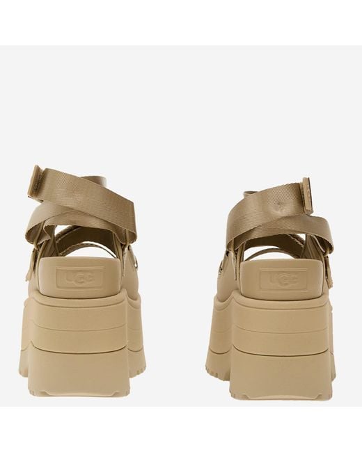 【送料&関税込】UGG Golden Rise Sandal UGG Golden Rise Sandal in Natural | Lyst
