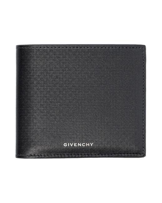 Givenchy Black 8Cc Billfold Wallet for men