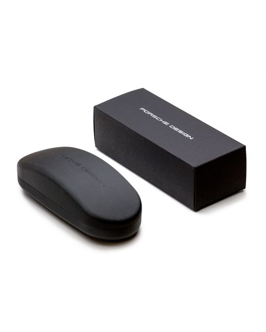Porsche Design Black Modern Pilot Sunglasses P8935 D Palladium-Matte 62Mm Palladium/Matte