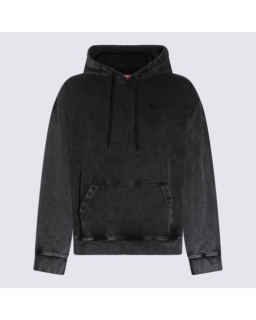 DIESEL Black Sweaters _100 Co for men