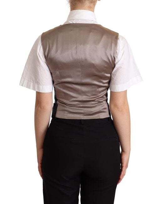 Dolce & Gabbana Black Enchanting Jacquard Floral Waistcoat
