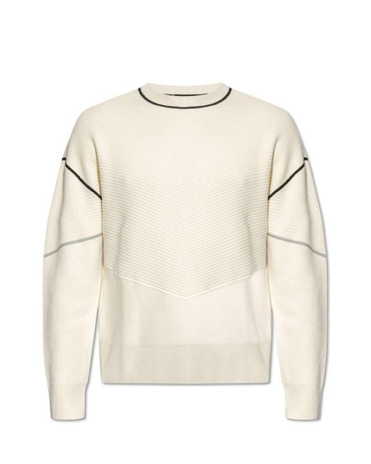 Emporio Armani Natural Crewneck Sweater, for men