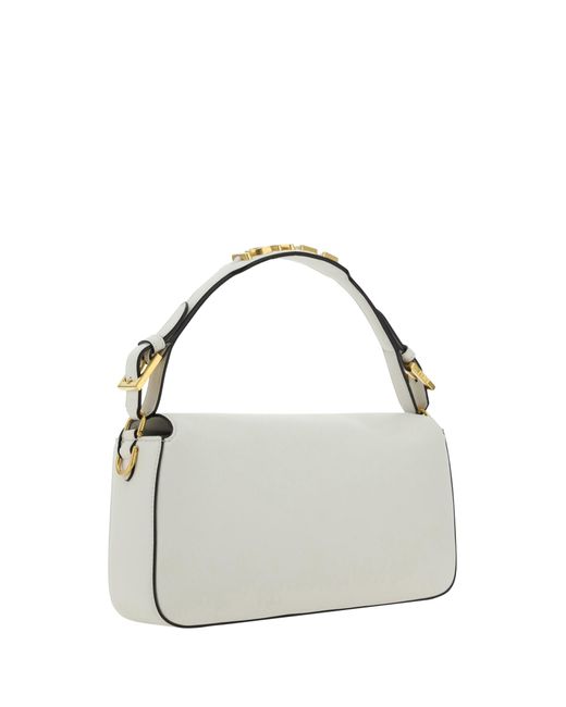 Fendi Metallic Baguette Handbag