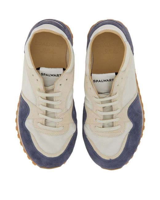 Spalwart Blue Marathon Trail Low Sneaker for men