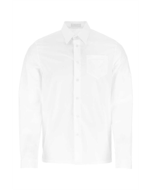 Prada White Shirts for men