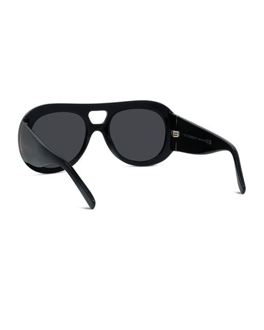 Givenchy Black Bold Acetato Sunglasses