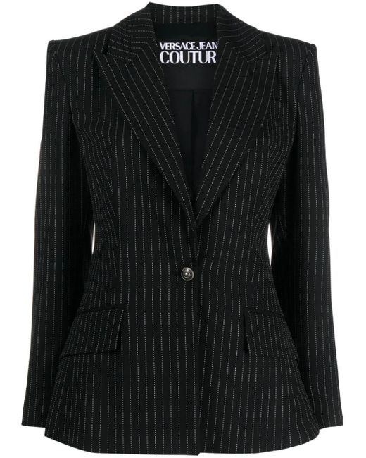 Versace Black Tailored Jacket
