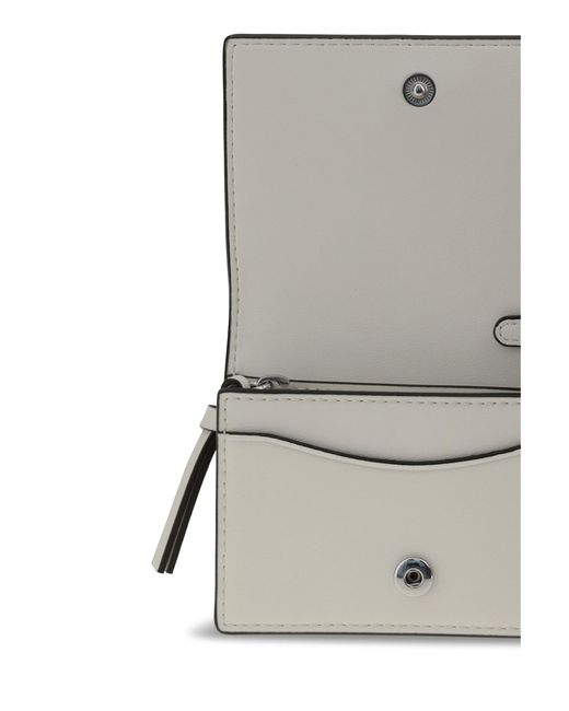 Ganni White Kitty Card Holder