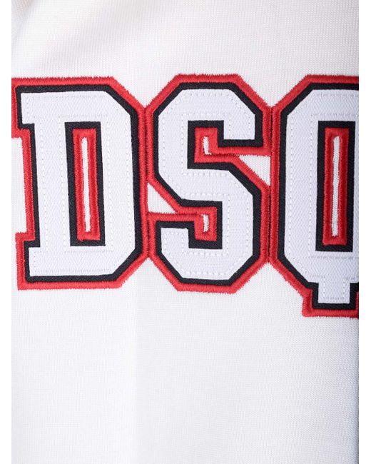 DSquared² White T-Shirt With Logo On The Back for men