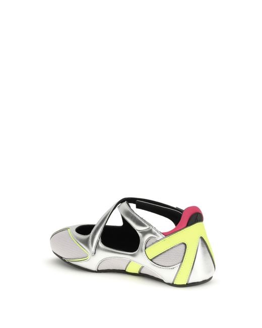 The Attico White Floor 01 Ballerinas