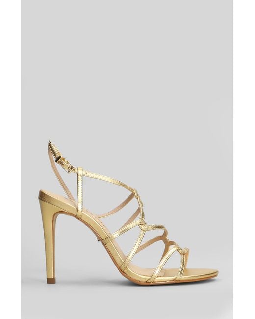 Werner Metallic Sandals