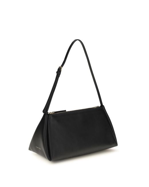 Calvin Klein Black Aurelis Handbag Calf Leather Bos Taurus Handbags