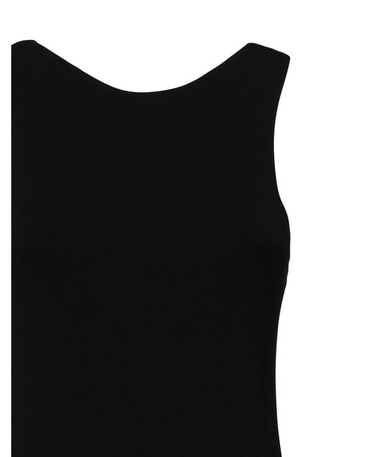 Max Mara Black Sleeveless Dress