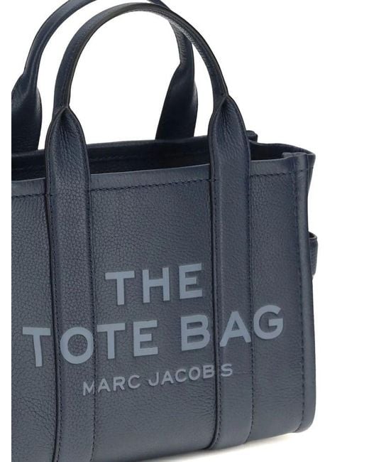 Marc Jacobs Blue Tote Bag Cow Leather Tote-Bags