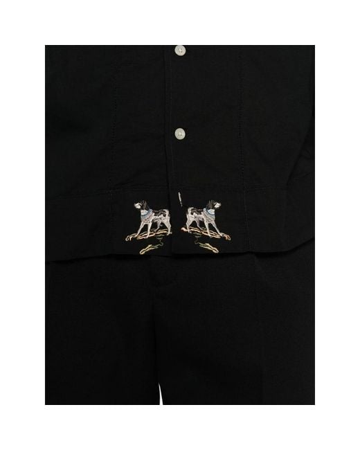 Bode Black Shirts for men