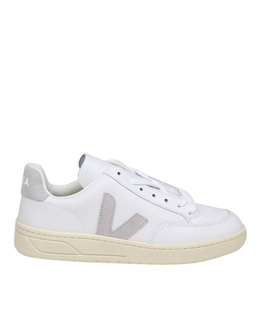 Veja White Leather Sneakers