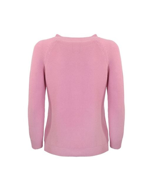 Weekend by Maxmara Pink Linz Cotton Sweater
