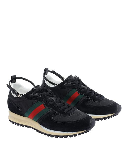 Gucci Blue Re-Motion Sneakers
