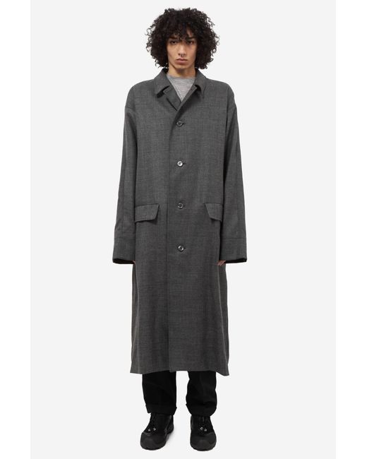 Magliano Black A Big Carcoat Coat for men