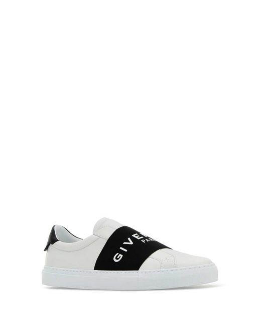 Givenchy Leather Slip Ons in Black for Men Lyst