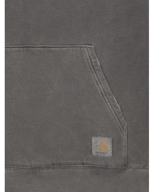 Carhartt Gray Cotton Sweatshirt for men
