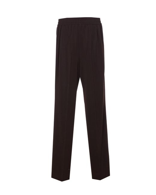 Dolce & Gabbana Black Trousers Virgin Wool